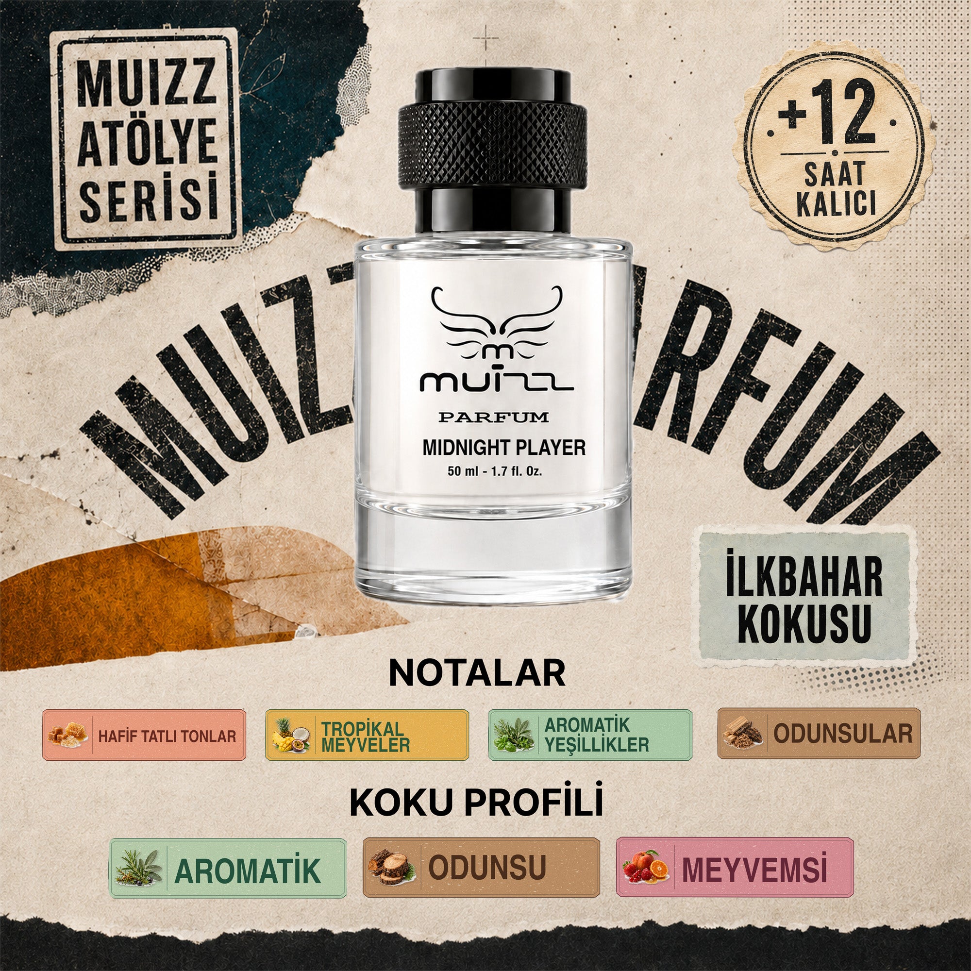 MIDNIGHT PLAYER - Eau De Parfum