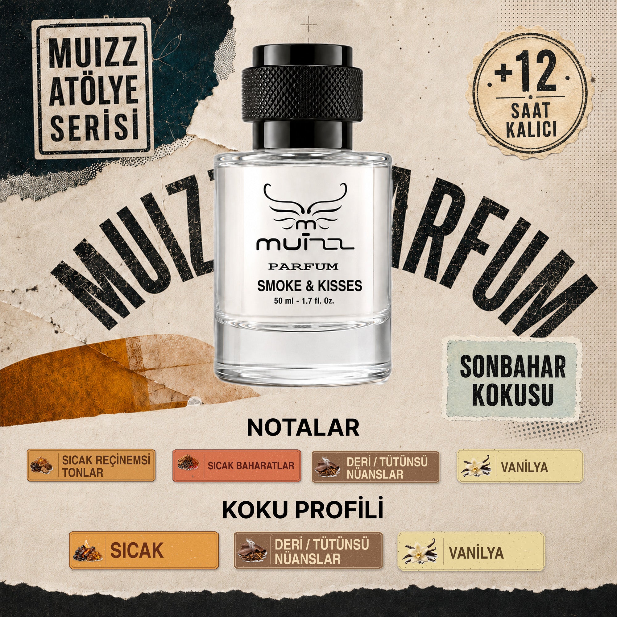 SMOKE & KISSES - Eau De Parfum